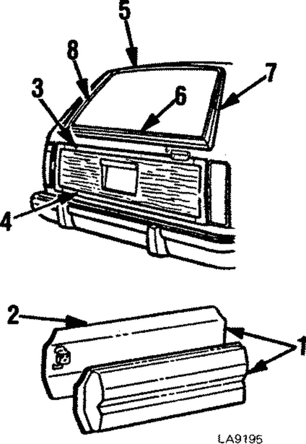 Molding - Ford (E7MY-7441018-B)