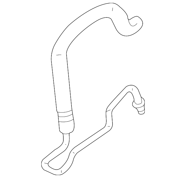 Power Steering Return Hose - GM (26107356)