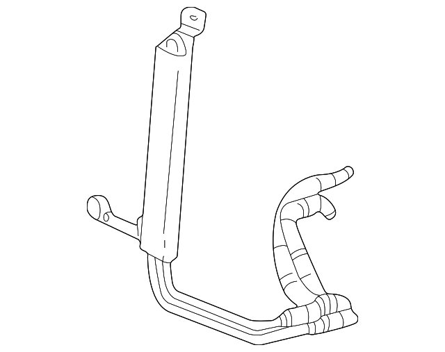 Genuine Hummer H2 Power Steering Oil Cooler 26095266 eBay