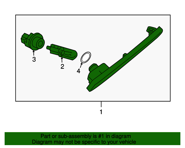 Genuine Side Marker Lamp for 20032007 Saab 93 Part 12785954 Over 30 Off All Genuine Saab