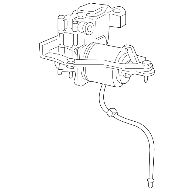 20032004 Mercury Marauder Compressor Suspension 4w3z5319aa