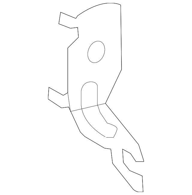 2004-2013 Mazda 3 ABS Sensor Wire Bracket BP4L-43-741 | Mazda-Parts