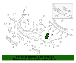 212-885-02-22 - Dashboard Air Vent 2010-2013 Mercedes-Benz E 63 AMG ...