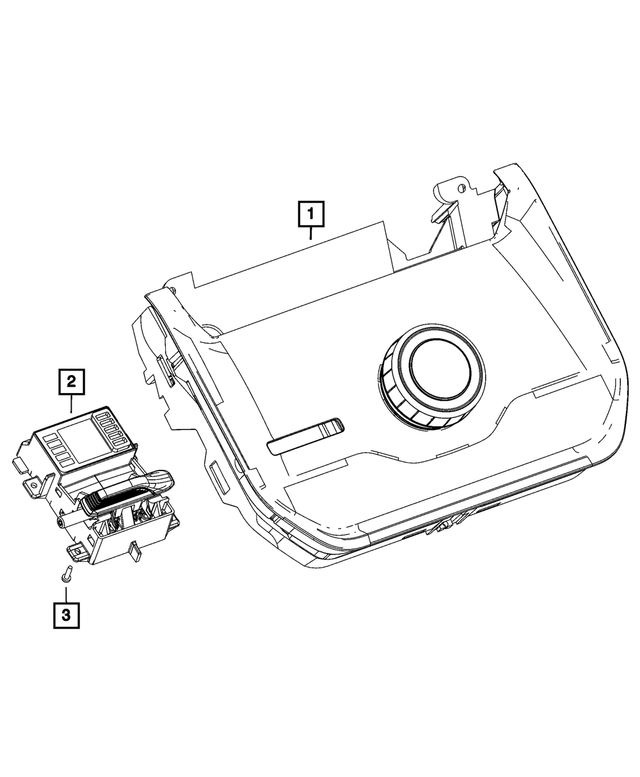 2022-2023 Jeep Transmission Shifter 68619751AB | My Mopar Parts