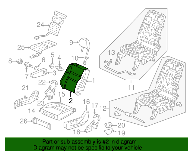 04811TK8A40ZB Cover Set, R Trim *NH767L* (Side Airbag)(Leather