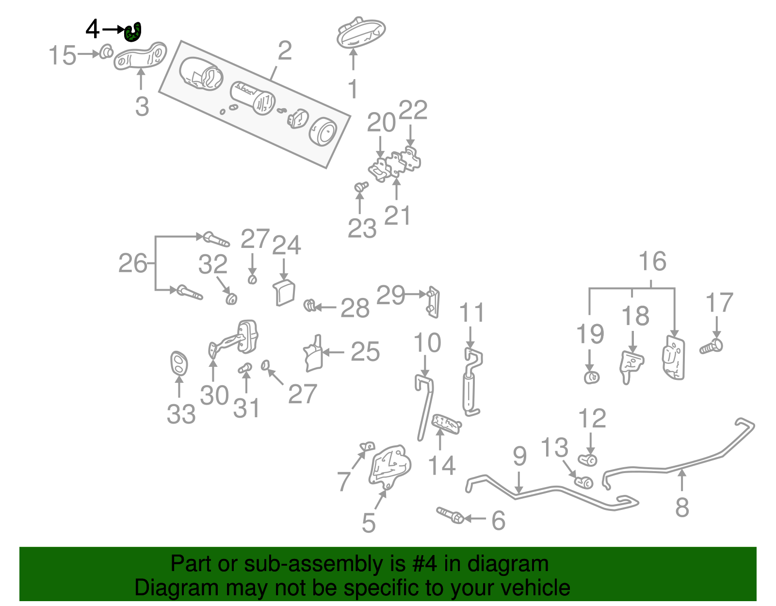 Pawl Retainer - GM (12458167)