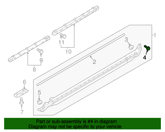 30 Pcs Front Door Trim Body Moulding Repair Kit Flare Panel Clip Compatible -for Toyota Prado 120 S2