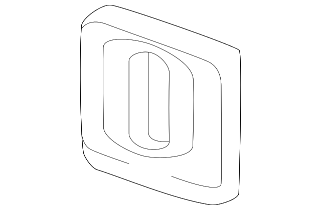 Cover, R/Seat Black Cushion Opg Fin           *Ebony - GM (90595822)