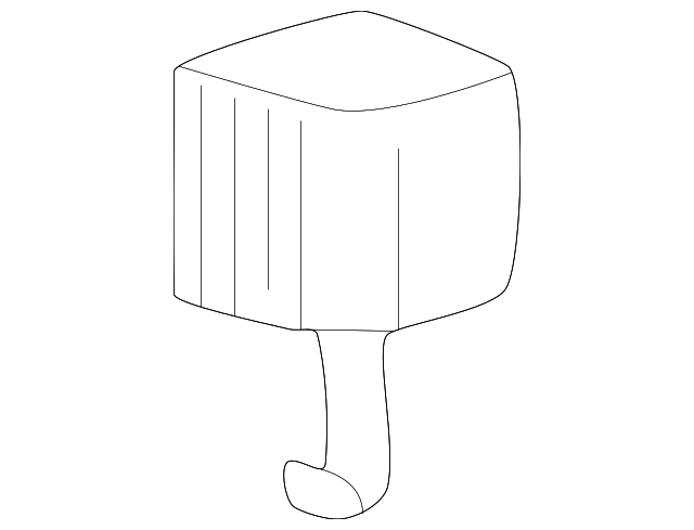 Lock Assembly, R/Seat Black Cushion                 *Left Oak - GM (90595820)