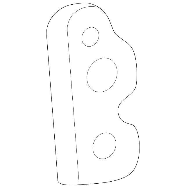 Hook, R/Seat Black Opg Cushion - GM (90585161)