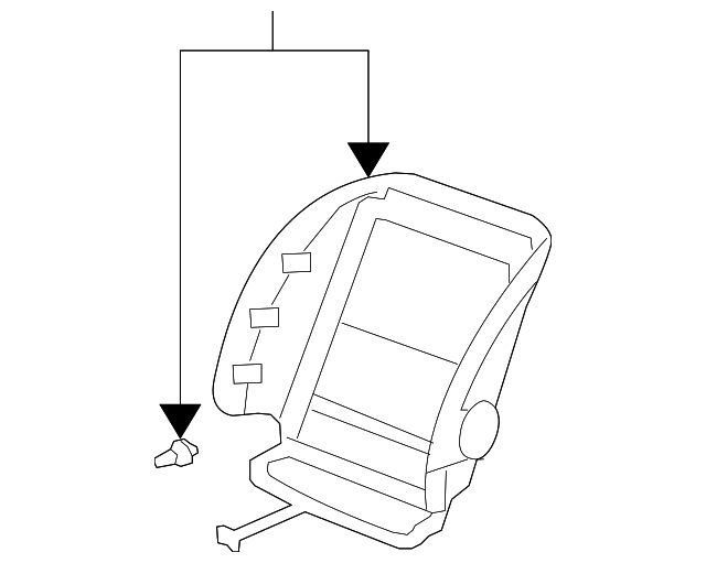 81528SXSA52ZB Cover, L Front SeatBack *NH642L* (Indigo Black