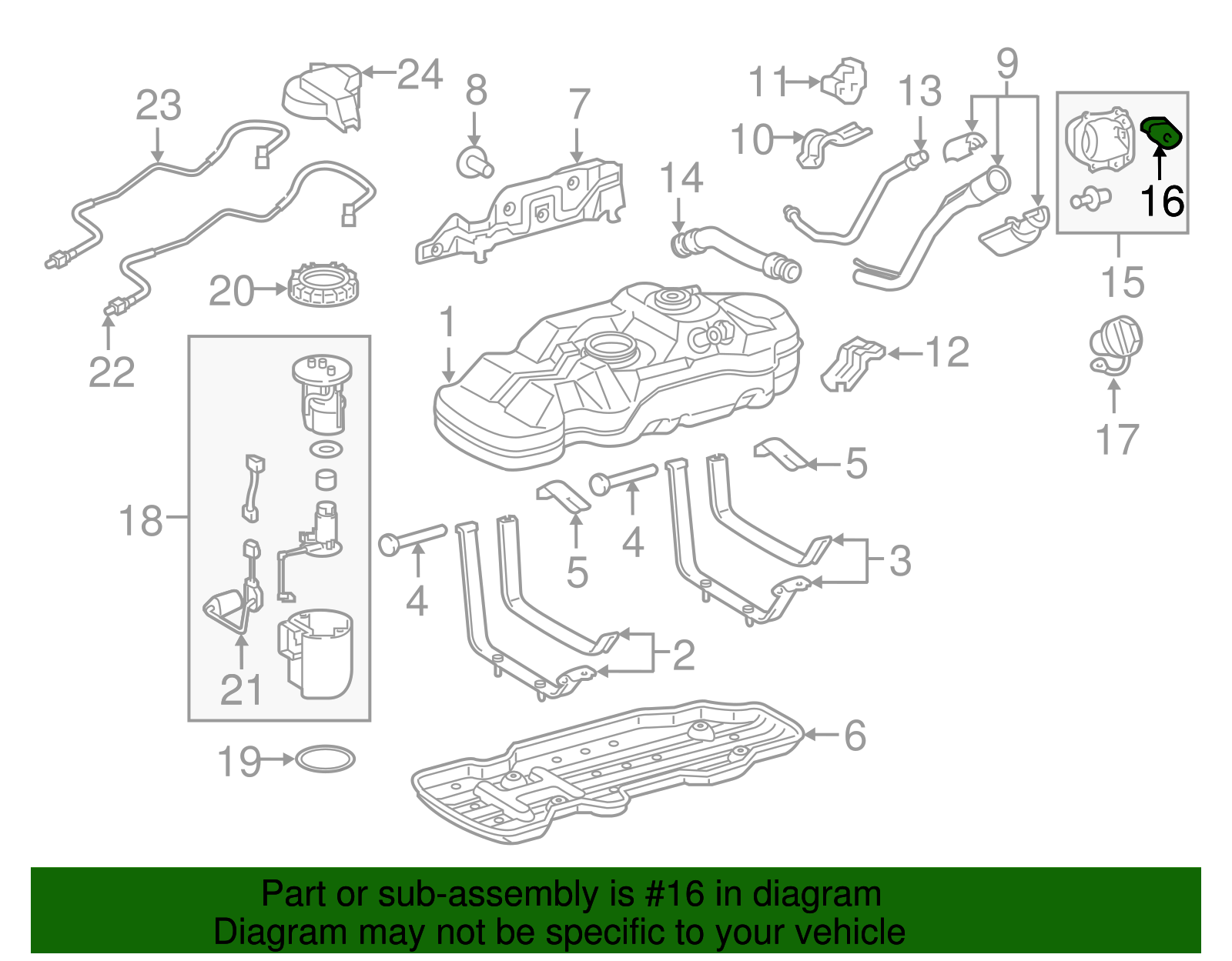 Fuel Pocket Bumper - Toyota (90541-06059)
