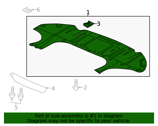 84753910 Deflector 20222023 GMC Terrain Chevrolet Parts Direct