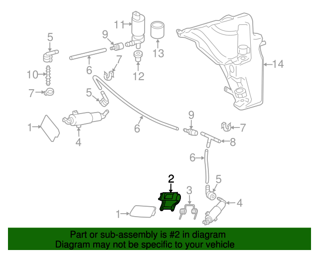 8K0807788H Bumper Cover Guide Bracket 20132016 Audi Audi OEM Parts