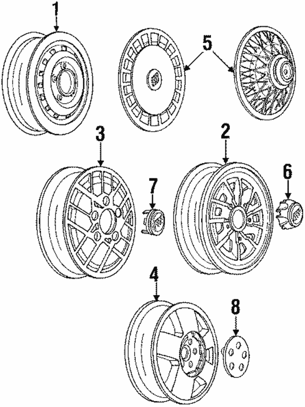 Wheel, Steel - GM (9591538)