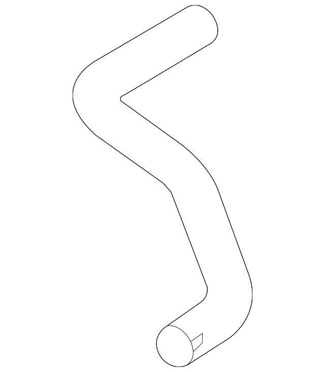 20112016 Chevrolet Radiator Inlet Hose 95971214 GM