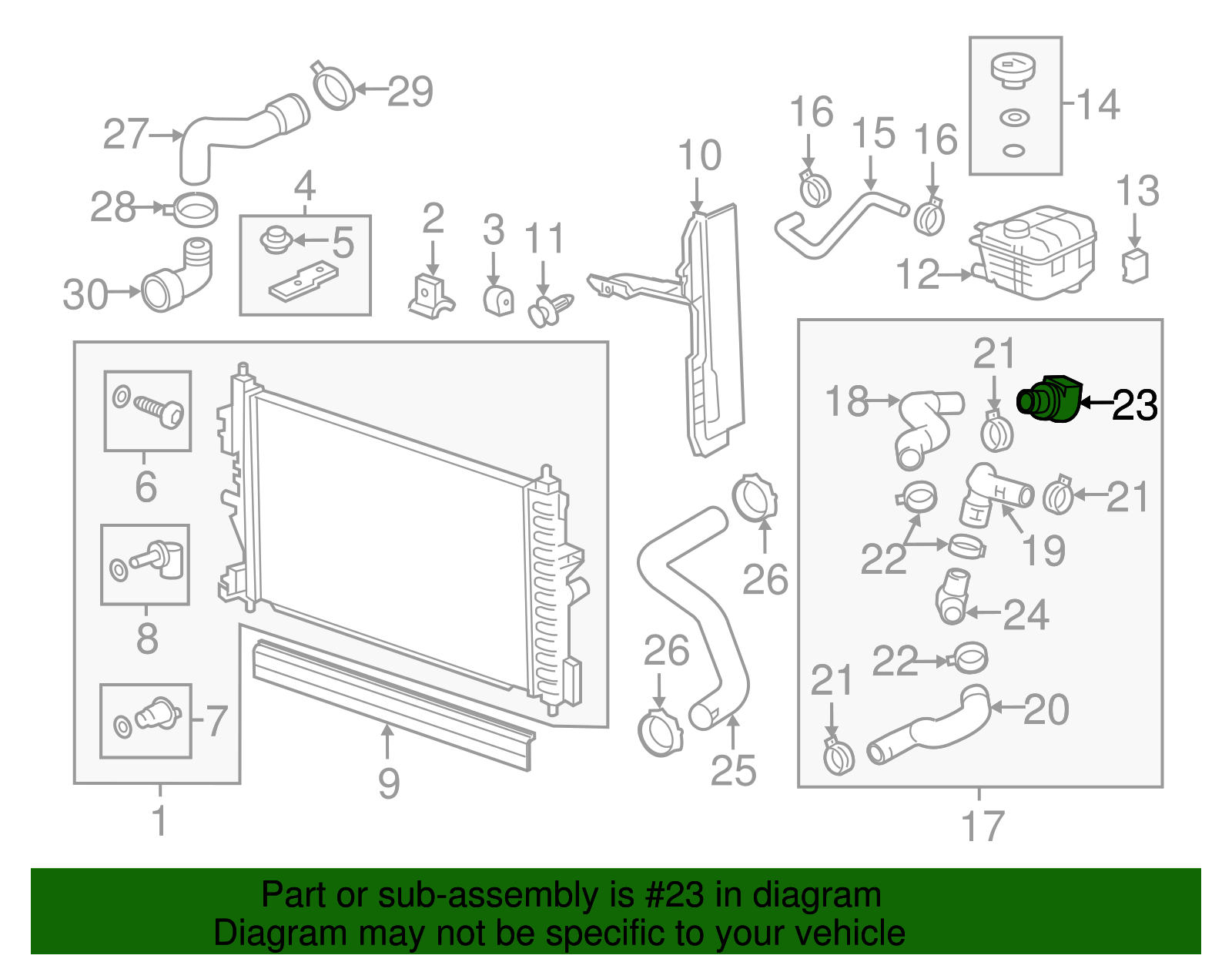 Multi-Purpose Wiring Connector - GM (96962287)