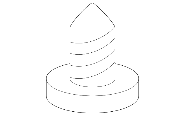 Lift Gate Trim Retainer - Scion (90467-10016-B5)