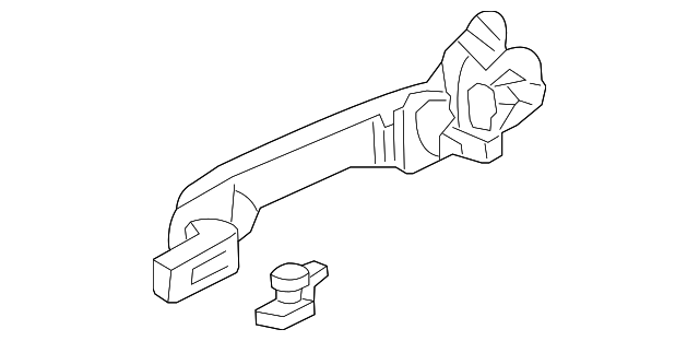 Right Genuine Honda 72640-S9V-A11ZG Door Handle Assembly Rear Right Genuine Honda 72640-S9V-A11ZG Door Handle Assembly Rear