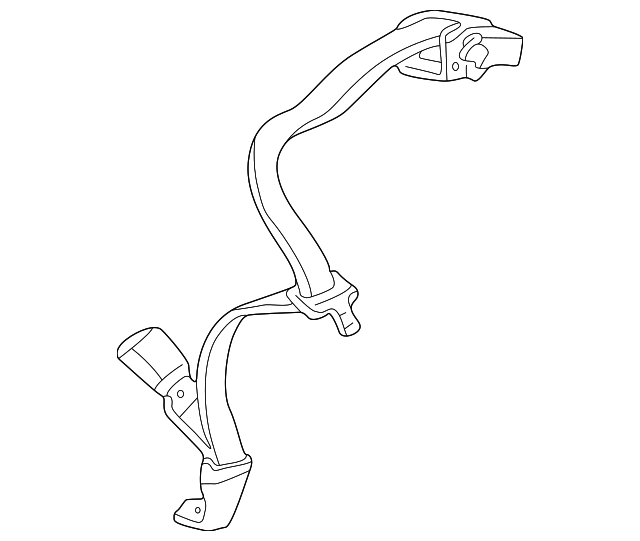 Lap & Shoulder Belt - Ford (YF1Z-54600A38-AAC)