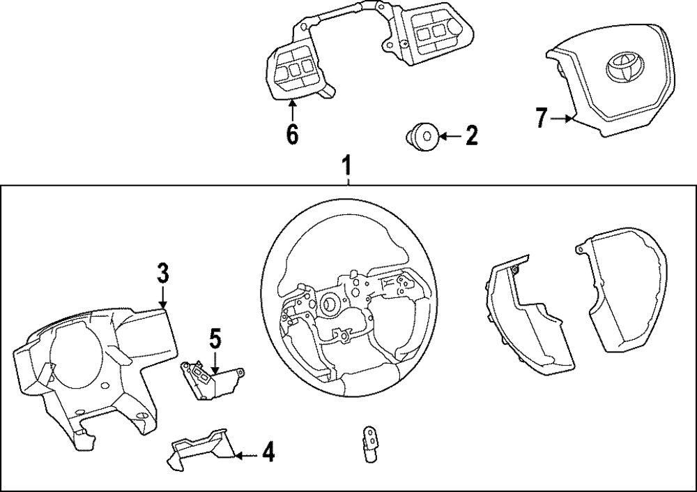 Switch Assembly - Toyota (84250-0C140)