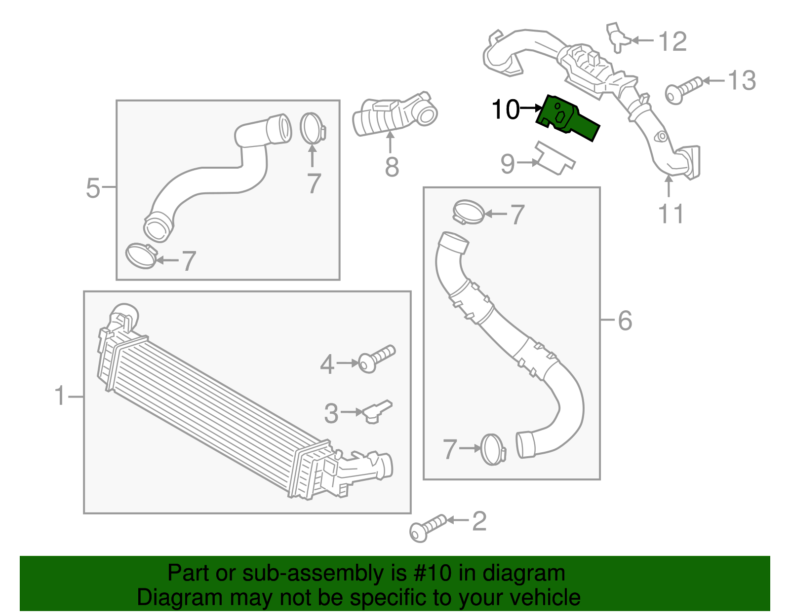 2017-2025 Porsche Throttle Body PAB-133-062-A | Sunset Porsche Parts