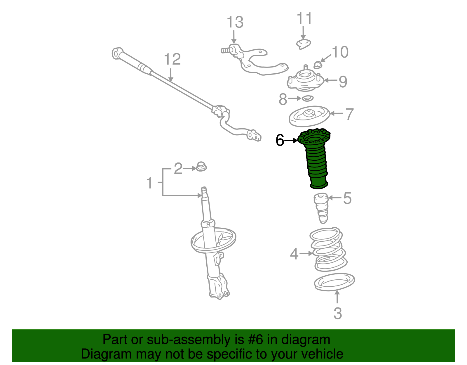 Insulator - Scion (48157-02070)