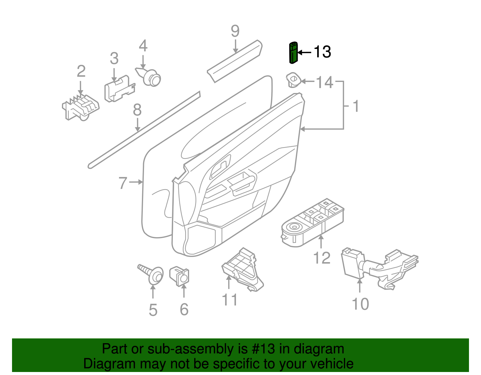 Knob - GM (94711858)