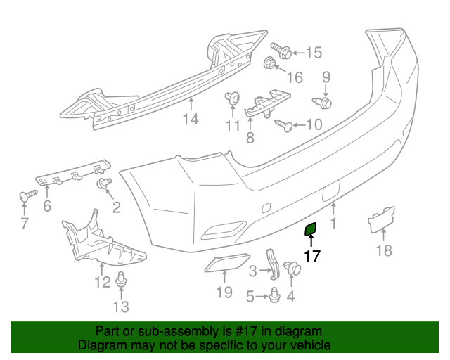 20082017 Subaru OEM NEW 200817 Subaru Impreza Crosstrek Tow Eye Cap