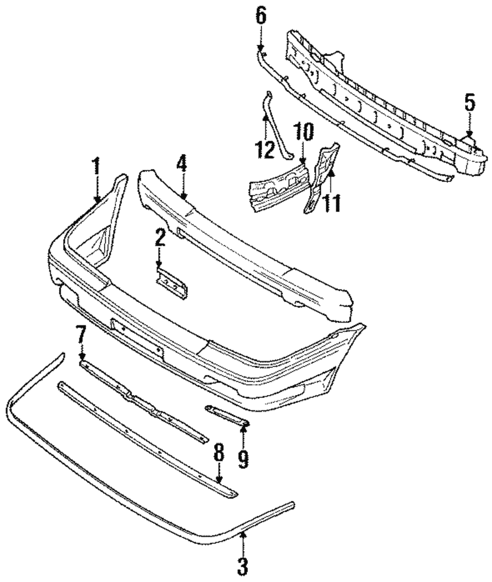 Molding - Toyota (52711-12160-13)