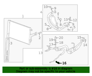 11547116 - Heater Outlet Hose Strap 2020-2024 Cadillac CT4 | GMPartsNow