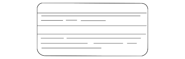 All Wheel Drive Warning Label - GM (24258938)