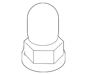2008-2025 Audi Control Module Nut WHT-000-869 | Audi USA Parts