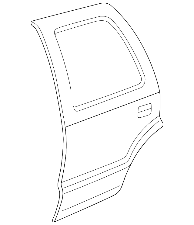 Door Shell - GM (89025258)