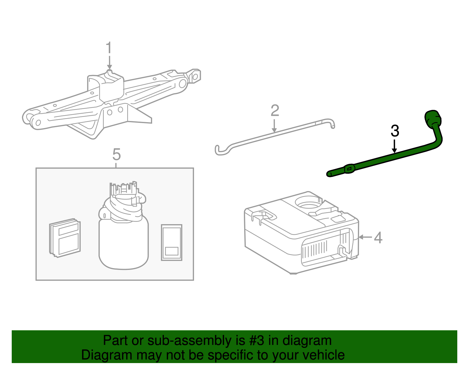 Wheel Lug Wrench - Scion (09150-06010)