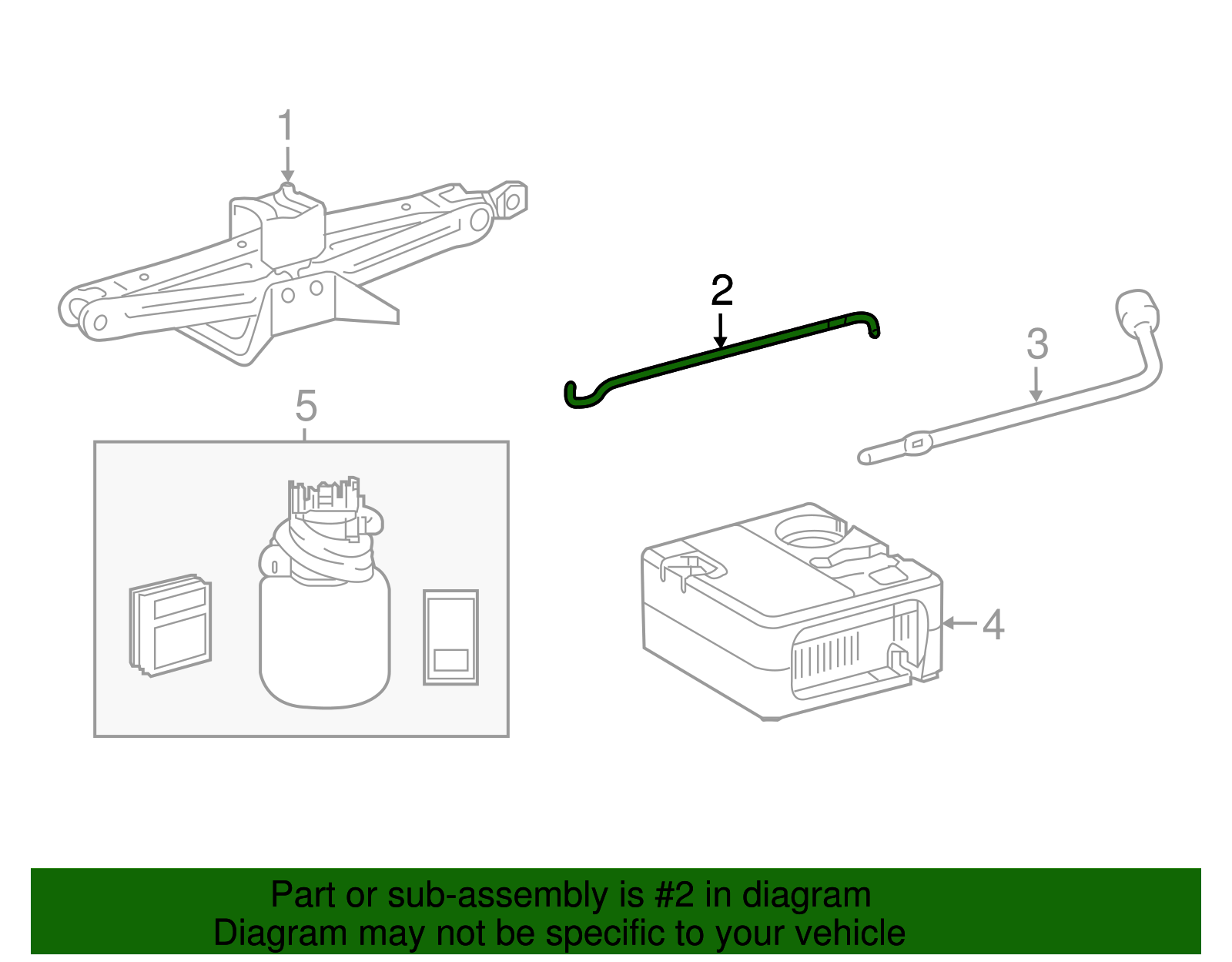 Floor Jack Handle - Scion (09113-42030)