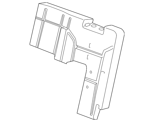 Driver Side 3rd Row Seat Back Pad - GM (84089428)