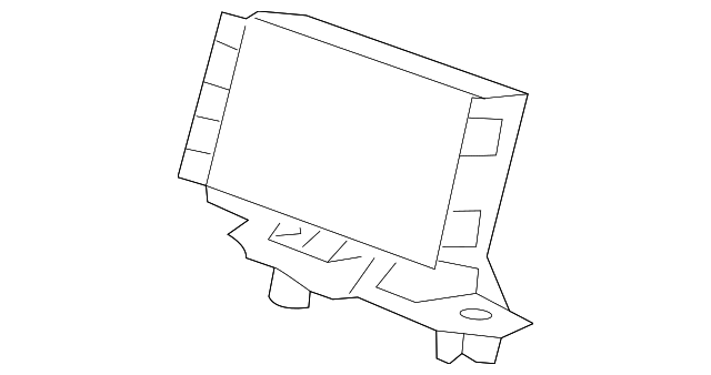 Folding 3rd Row Seat Module - GM (84399829)