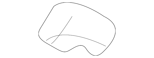 Seat Belt Anchor Plate Cover Clip - GM (25706781)