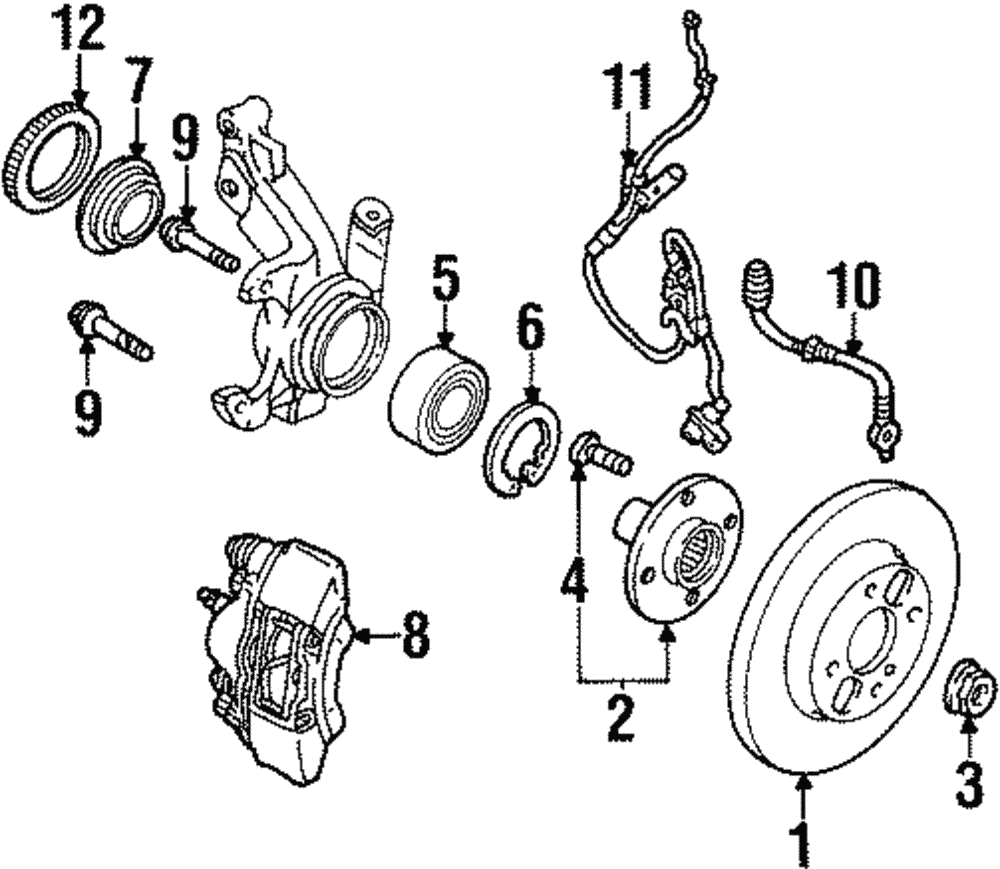 Brake Hose - Ford (F4CZ-2078-B)