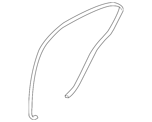 20062007 Mazda 6 Door Seal GM9E73760E OEM Parts Online