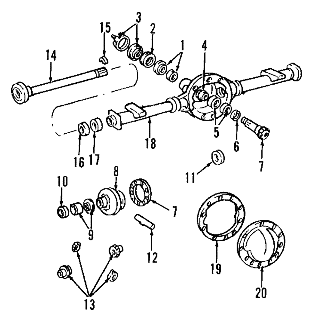 Differential Drive Pinion Gear Yoke - GM (84332248)