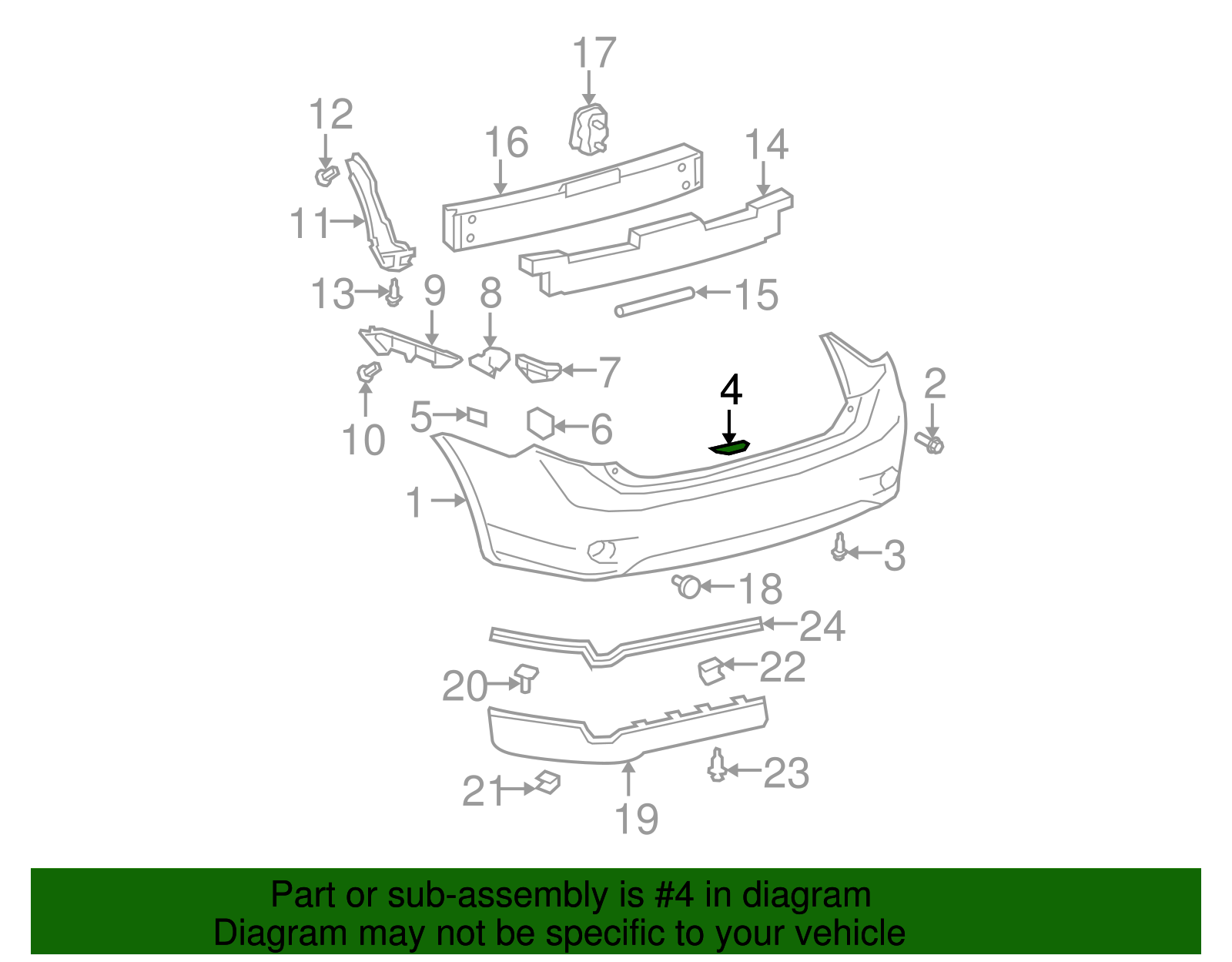 Bumper Cover Protector - Scion (52581-13030)