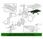 2019-2025 GM Camshaft Cover Gasket 12663348 GM | GMPartsDirect.com