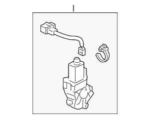 Genuine Honda Reclining Motor 81237-SDB-A71 - OEM Replacement For Seat Adjustment Mechanism