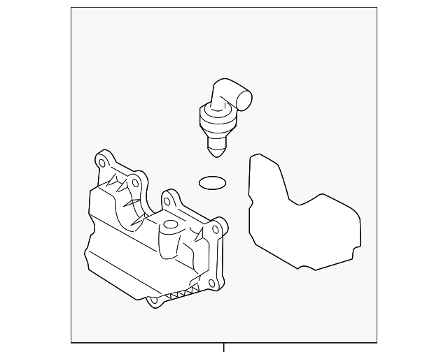 20062015 Mazda Engine Crankcase Vent Valve LF5013570A