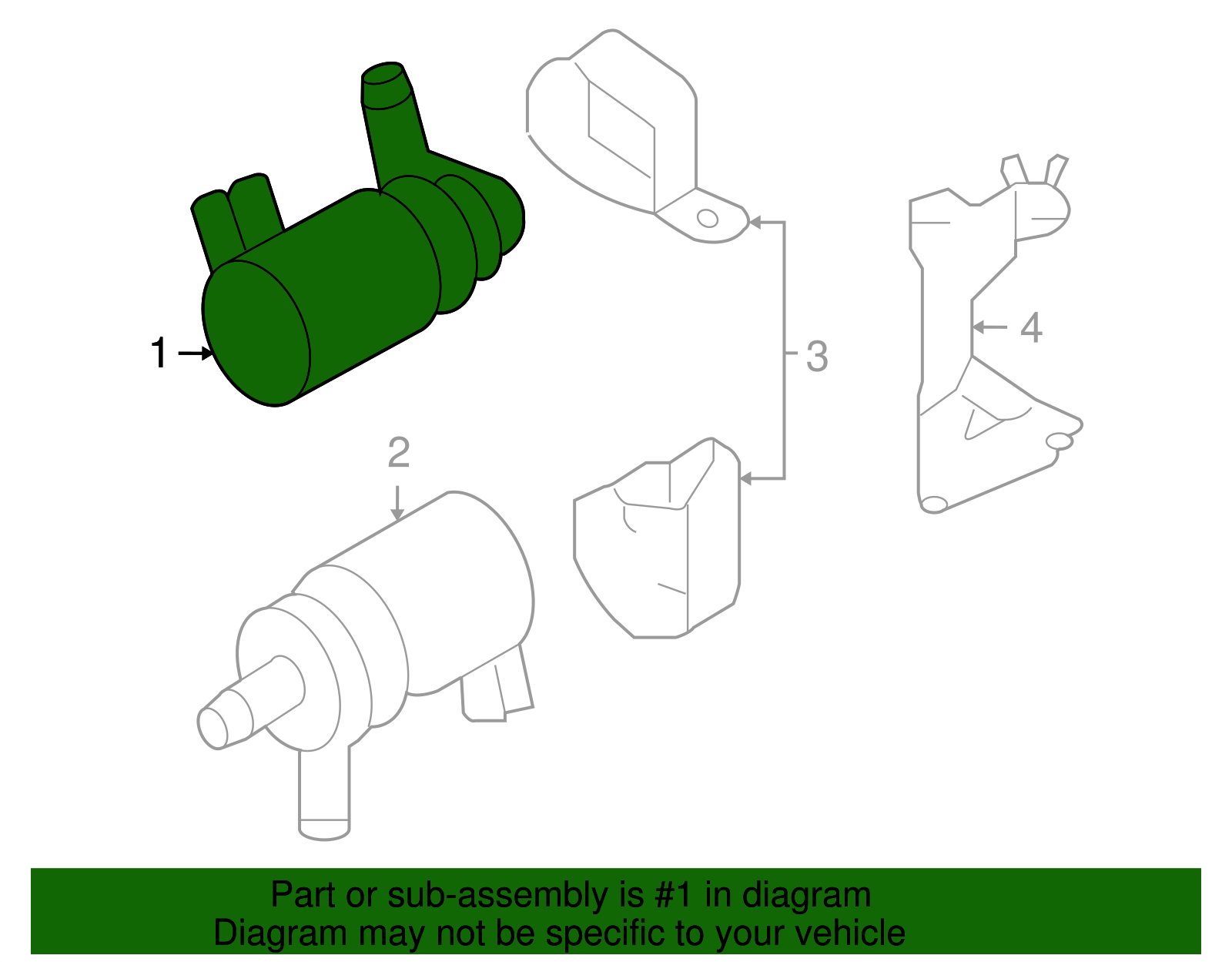 Auxiliary Pump - Volkswagen (7L0-965-561-A)
