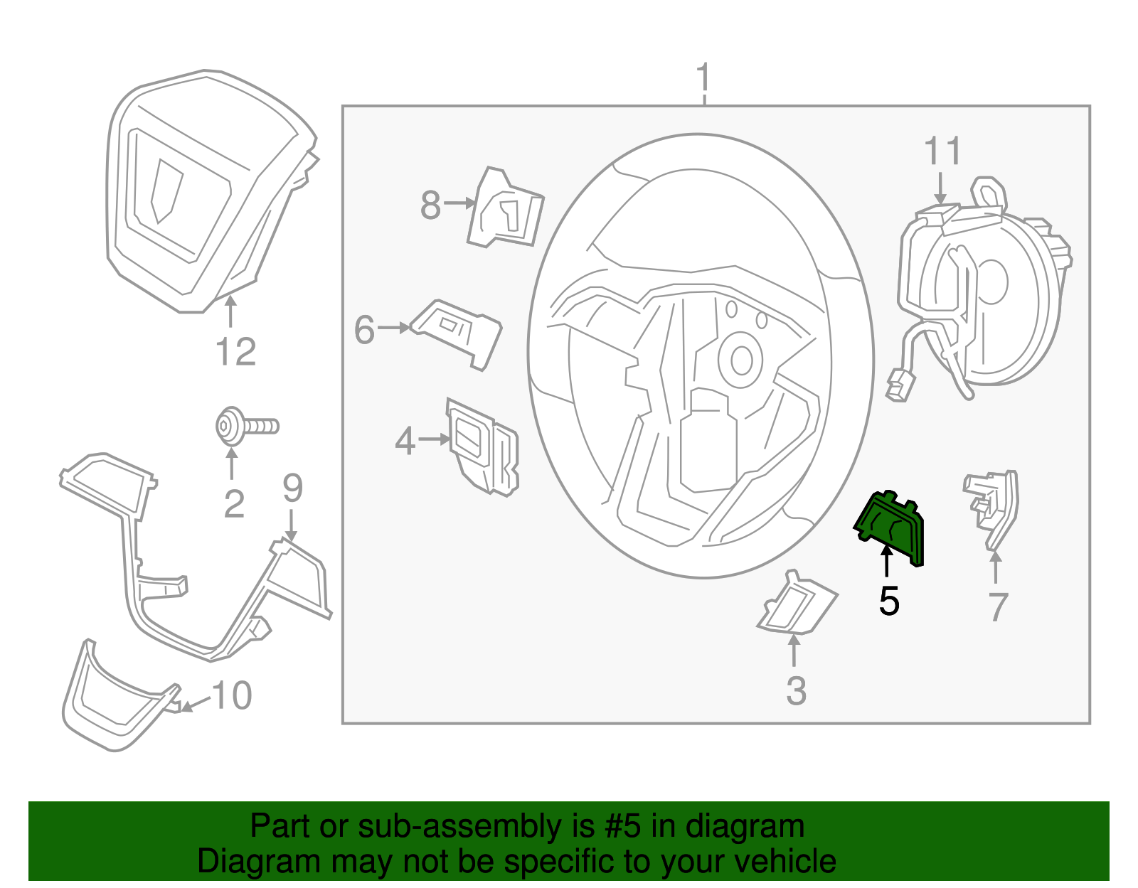 Switch - Ford (GD9Z-9C888-BA)