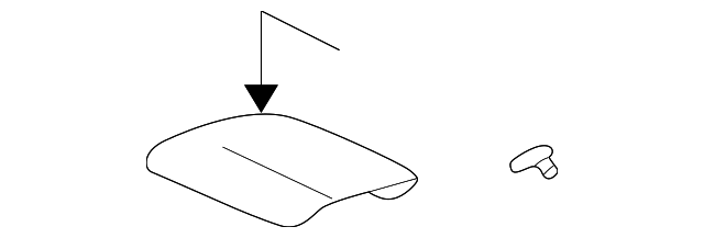 Armrest - Buick (25735237)