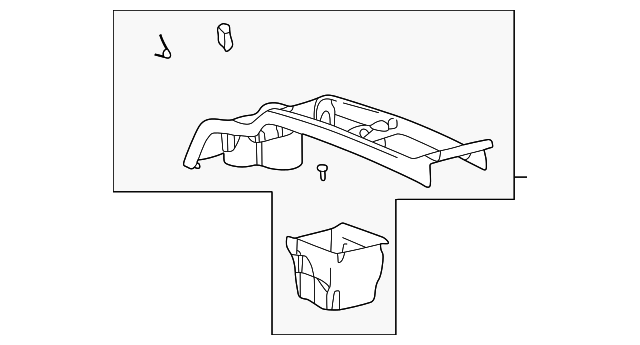 Accessory Tray - Buick (25735247)